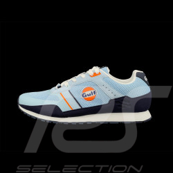 Gulf Schuh Leder und Mesh Hellblau / Marineblau GU261FWM02-125 - Unisex