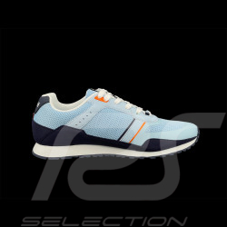 Chaussure Gulf en Cuir et Mailles Bleu Clair / Bleu Marine GU261FWM02-125 - Mixte