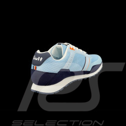 Chaussure Gulf en Cuir et Mailles Bleu Clair / Bleu Marine GU261FWM02-125 - Mixte