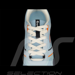 Chaussure Gulf en Cuir et Mailles Bleu Clair / Bleu Marine GU261FWM02-125 - Mixte