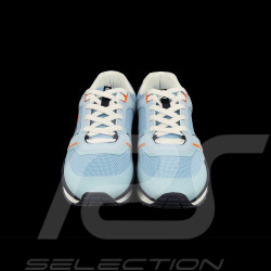 Chaussure Gulf en Cuir et Mailles Bleu Clair / Bleu Marine GU261FWM02-125 - Mixte