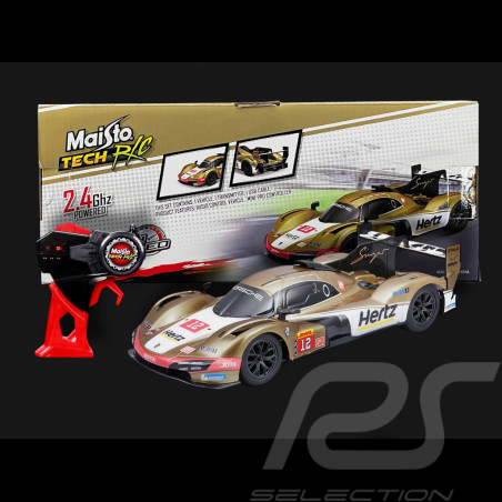 Porsche 963 Hertz Team Jota n° 38 9ème 24h Le Mans 2024 Radiocommandée R/C 1/24 Maisto Tech M82533