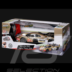 Porsche 963 Hertz Team Jota n° 38 9th 24h Le Mans 2024 Radio Controlled R/C 1/24 Maisto Tech M82533