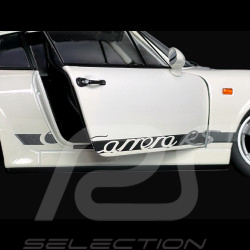 Autocollants Porsche Carrera RS Gris / Argenté - Lot de 2