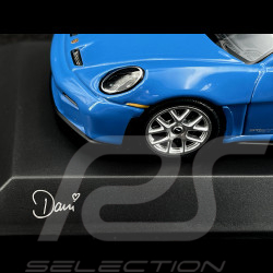Porsche 911 S/T Type 992 Sonderwunsch 2024 Dani Blue 1/43 Spark WAP0204210T0ST