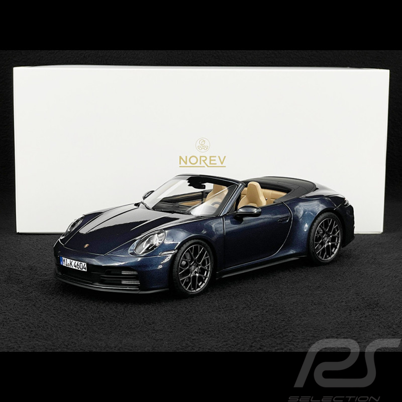 Porsche 911 Carrera S Cabriolet Typ 992.2 2025 Yachting Blau Metallic 1/18 Norev 187180