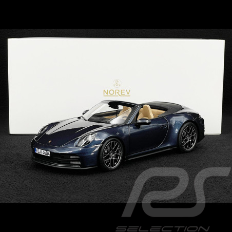 Porsche 911 Carrera S Cabriolet Typ 992.2 2025 Yachting Blau Metallic 1/18 Norev 187180