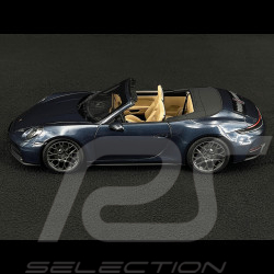 Porsche 911 Carrera S Cabriolet Type 992.2 2025 Yachting Blue Metallic 1/18 Norev 187180