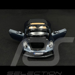 Porsche 911 Carrera S Cabriolet Type 992.2 2025 Bleu Yachting Métallique 1/18 Norev 187180