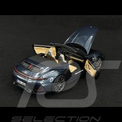Porsche 911 Carrera S Cabriolet Type 992.2 2025 Bleu Yachting Métallique 1/18 Norev 187180