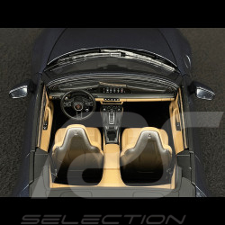Porsche 911 Carrera S Cabriolet Type 992.2 2025 Bleu Yachting Métallique 1/18 Norev 187180