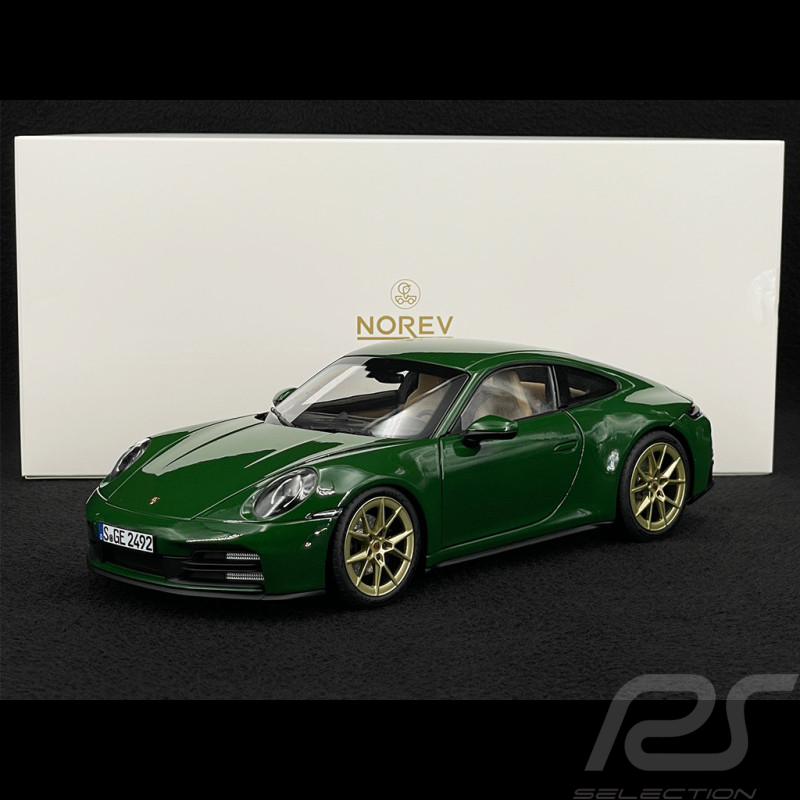 Porsche 911 Carrera Type 992.2 2025 Vert Irlandais 1/18 Norev 187172