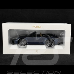 Porsche 911 Carrera S Cabriolet Type 992.2 2025 Bleu Yachting Métallique 1/18 Norev 187180