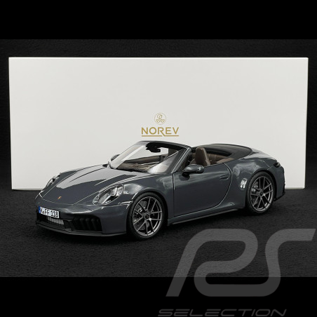 Porsche 911 Carrera GTS Cabriolet Type 992.2 2025 Gris Ardoise Neo 1/18 Norev 187181