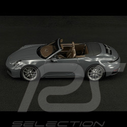 Porsche 911 Carrera GTS Cabriolet Type 992.2 2025 Slate Grey Neo 1/18 Norev 187181