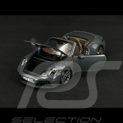 Porsche 911 Carrera GTS Cabriolet Type 992.2 2025 Gris Ardoise Neo 1/18 Norev 187181