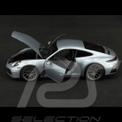 Porsche 911 Carrera Type 992.2 2025 Polar Silver 1/18 Norev 187170
