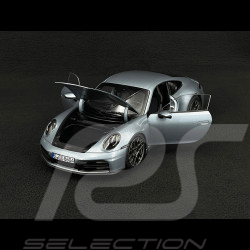 Porsche 911 Carrera Type 992.2 2025 Polar Silver 1/18 Norev 187170