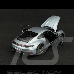 Porsche 911 Carrera Type 992.2 2025 Polar Silver 1/18 Norev 187170