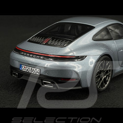Porsche 911 Carrera Type 992.2 2025 Argent Polaire 1/18 Norev 187170