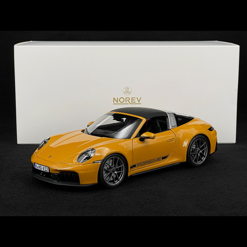 Porsche 911 Targa 4 GTS Type 992.2 2025 Bahama Yellow 1/18 Norev