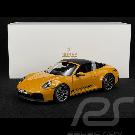 Porsche 911 Targa 4 GTS Typ 992.2 2025 Bahama Gelb 1/18 Norev 187190