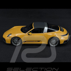 Porsche 911 Targa 4 GTS Type 992.2 2025 Bahama Yellow 1/18 Norev 187190