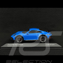 Porsche 911 Dakar Type 992 2022 Bleu Requin 1/43 Minichamps 410062072