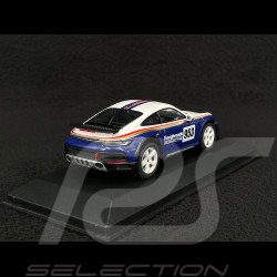 Porsche 911 Dakar Typ 992 n° 953 Roughroads 2022 Enzianblau / Weiß 1/43 Minichamps 410062075