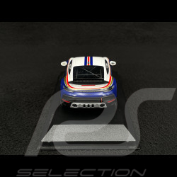 Porsche 911 Dakar Typ 992 n° 953 Roughroads 2022 Enzianblau / Weiß 1/43 Minichamps 410062075