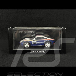 Porsche 911 Dakar Type 992 n° 953 Roughroads 2022 Gentian Blue / White 1/43 Minichamps 410062075