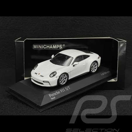 Porsche 911 S/T Type 992 2023 Blanc 1/43 Minichamps 410063020
