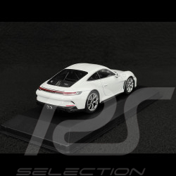 Porsche 911 S/T Type 992 2023 White 1/43 Minichamps 410063020