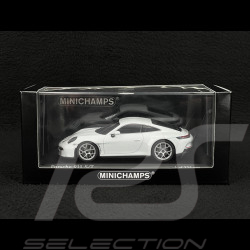 Porsche 911 S/T Typ 992 2023 Weiß 1/43 Minichamps 410063020