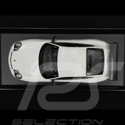 Porsche 911 GT3 RS Type 996 2002 Blanc / Bandes Bleues 1/18 Minichamps 155062021