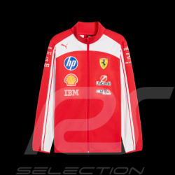 Veste Ferrari F1 Team Leclerc / Hamilton 2026 Softshell Rouge Puma 701238724-001 - mixte