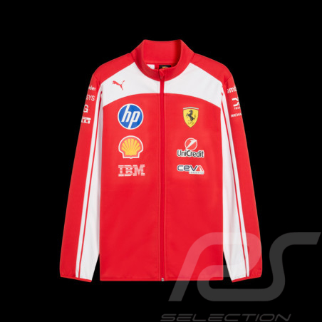 Ferrari Jacke F1 Team Leclerc / Hamilton 2026 Softshell Rot Puma 701238724-001 - unisex