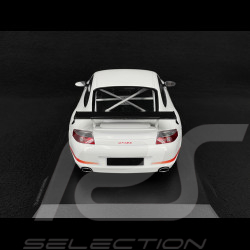 Porsche 911 GT3 RS Type 996 2002 White / Red Stripes 1/18 Minichamps 155062020