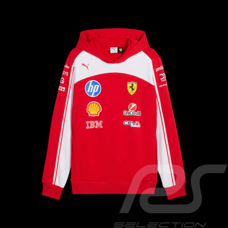 Sweat Ferrari F1 Team Leclerc / Hamilton 2026 Rouge Puma 701238719-001 - mixte