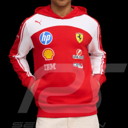 Ferrari Sweatshirt F1 Team Leclerc / Hamilton 2026 Red Puma 701238719-001 - unisex
