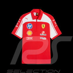 Ferrari Polo-shirt F1 Team Leclerc / Hamilton 2026 Red Puma 701243936-001 - unisex