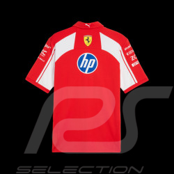 Ferrari Poloshirt F1 Team Leclerc / Hamilton 2026 Rot Puma 701243936-001 - unisex