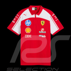 Ferrari Poloshirt F1 Team Leclerc / Hamilton 2026 Rot Puma 701238727-001 - unisex