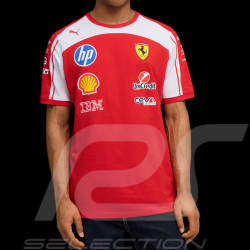 T-shirt Ferrari F1 Team Leclerc / Hamilton 2026 Rouge Puma 701238728-001 - mixte