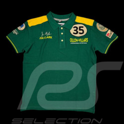 Jim Clark Polo Shirt Ollon-Villars 1965 Racing Green - Men