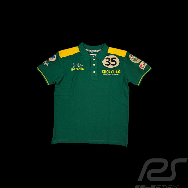 Polo Jim Clark Ollon-Villars 1965 Vert Racing - Homme