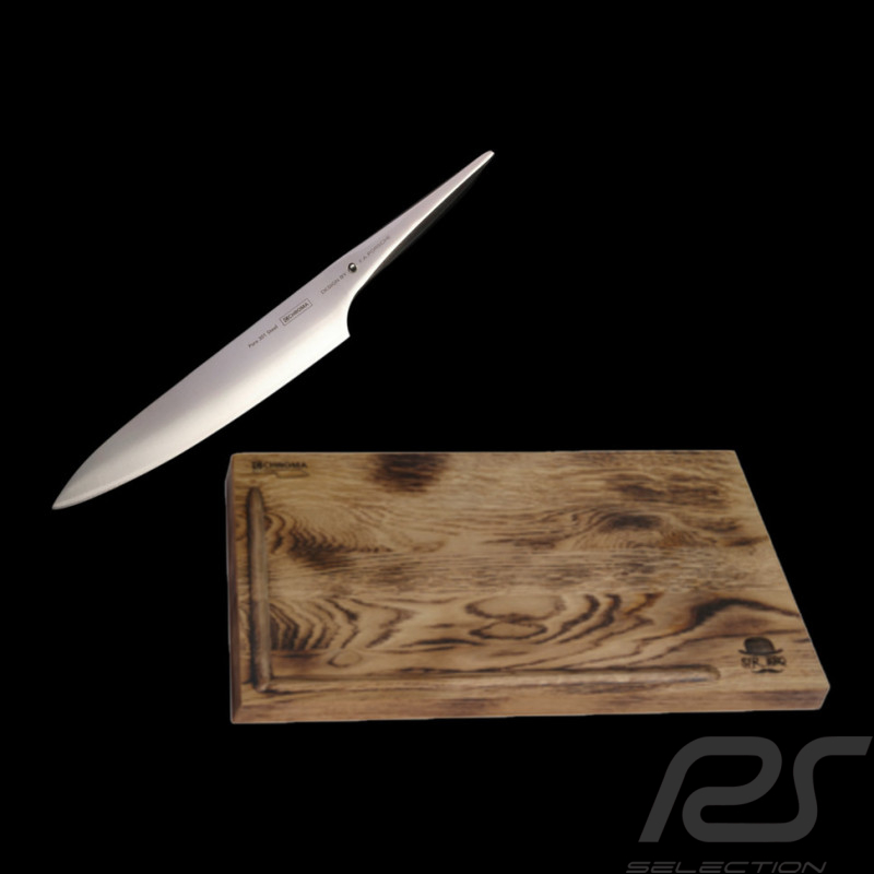 Set Couteau Type 301 Design by F. A. Porsche éminceur 24 cm + Planche à découper Chroma