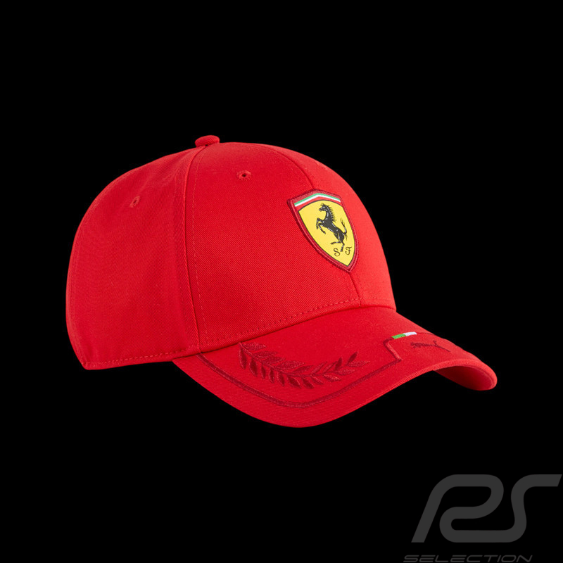 Casquette Ferrari F1 Team Leclerc / Hamilton Italie Rouge Puma 701239047-001 - mixte