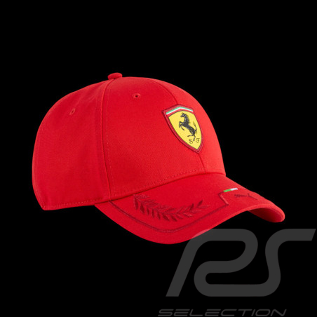 Casquette Ferrari F1 Team Leclerc / Hamilton Italie Rouge Puma 701239047-001 - mixte