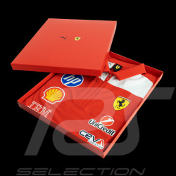 Ferrari Poloshirt F1 Team Leclerc / Hamilton 2026 Rot Puma 701243936-001 - unisex